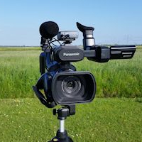 Onze camera voor het maken van weervideo's