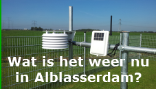 Actuele waarnemingen Meteo Alblasserdam